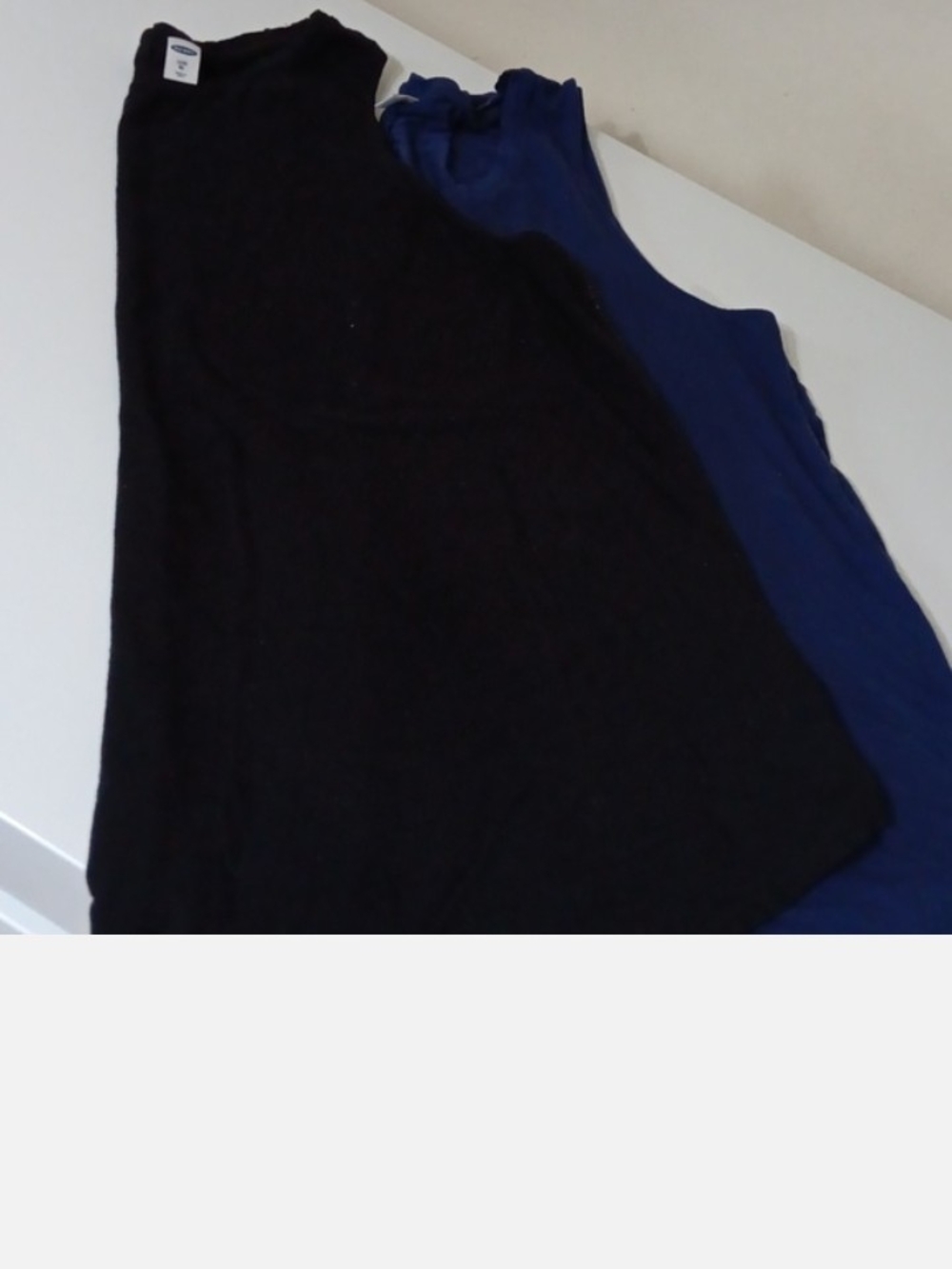 Old Navy Black Tank Tops Black Only
